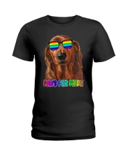 paws for pride Ladies T-Shirt tile