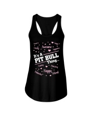 it's a pitbull thing Ladies Flowy Tank tile