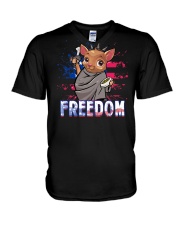 freedom V-Neck T-Shirt tile
