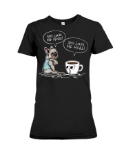 she lover me more Premium Fit Ladies Tee tile