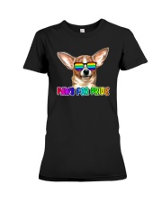 paws for pride Premium Fit Ladies Tee tile