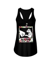 best friend for life Ladies Flowy Tank tile