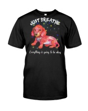 just breathe everything is going to be why Premium Fit Mens Tee tile
