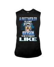 a rottweiler is like oxygen you need it to like Sleeveless Tee tile