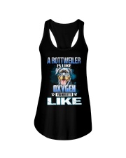 a rottweiler is like oxygen you need it to like Ladies Flowy Tank tile