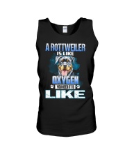 a rottweiler is like oxygen you need it to like Unisex Tank tile