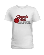 Chaotic Evil Ladies T-Shirt tile