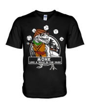 Monk V-Neck T-Shirt tile