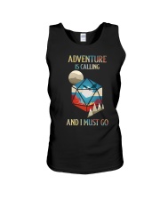Adventure is calling and I must go Unisex Tank tile