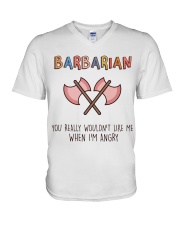 Barbarian V-Neck T-Shirt tile