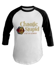 Chaotic Stupid Baseball Tee tile
