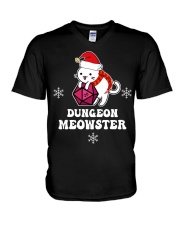 Dungeon Meowster V-Neck T-Shirt tile