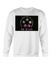 In a world where you can be anything be kind Crewneck Sweatshirt tile