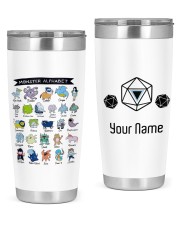 Monter Alphabet 20oz Tumbler front