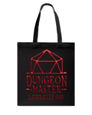 Dungeon Master Literally God Tote Bag tile