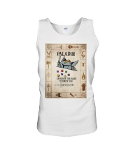 Paladin Unisex Tank tile