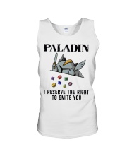 Paladin Unisex Tank tile