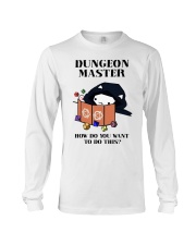Dungeon Master How do you want to do this Long Sleeve Tee tile