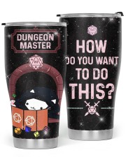 Dungeon Master How do you want to do this Glitter Tumbler tile