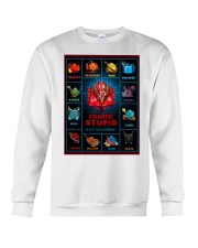 Chaotic Stupid Crewneck Sweatshirt tile
