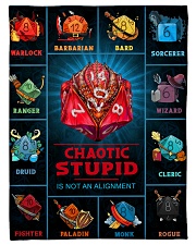 Chaotic Stupid Fleece Blanket tile