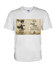 Chaotic Neutral V-Neck T-Shirt tile
