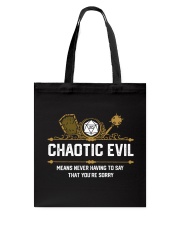 Chaotic Evil Tote Bag tile