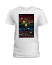 The Dice Giveth and The Dice Taketh Away Ladies T-Shirt tile