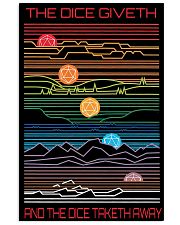 The Dice Giveth and The Dice Taketh Away 16x24 Poster front
