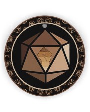 Limited Edition Circle ornament - single (wood) front