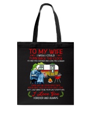 To My Wife Turn Back The Clock Tote Bag tile