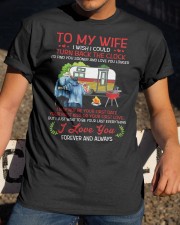 To My Wife Turn Back The Clock Classic T-Shirt apparel-classic-tshirt-lifestyle-28