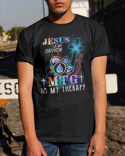 Jesus is my savior MTG is my therapy Classic T-Shirt apparel-classic-tshirt-lifestyle-29