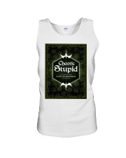 Chaotic Stupid Unisex Tank tile