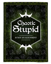 Chaotic Stupid Comforter tile