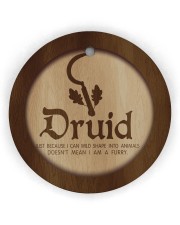 Druid Circle ornament - single (wood) front