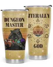 Dungeon Master Literally God Glitter Tumbler tile