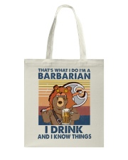 Barbarian Tote Bag tile