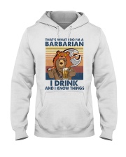 Barbarian Hooded Sweatshirt front