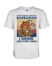 Barbarian V-Neck T-Shirt tile
