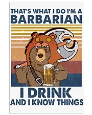 Barbarian Vertical Poster tile