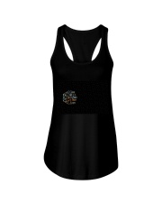There are 20 sides to every story Ladies Flowy Tank tile