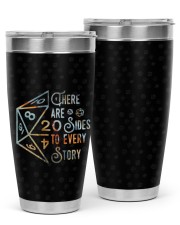There are 20 sides to every story 30oz Tumbler tile
