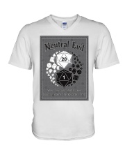 Neutral Evil V-Neck T-Shirt tile