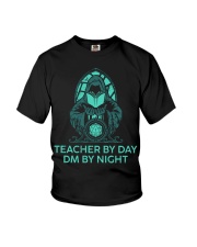 Teacher by day, DM by night Youth T-Shirt tile