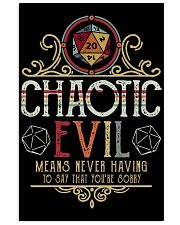 Chaotic Evil Vertical Poster tile