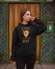 Never underestimate a man who casts fireball and was born in May Hooded Sweatshirt apparel-hooded-sweatshirt-lifestyle-02