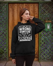 I May Be Wrong But I Highly Doubt It I'm A Gonzalez Hooded Sweatshirt apparel-hooded-sweatshirt-lifestyle-02