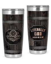 Dungeon Master Literally God 20oz Tumbler front