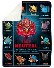 True Neutral Sherpa Fleece Blanket tile
